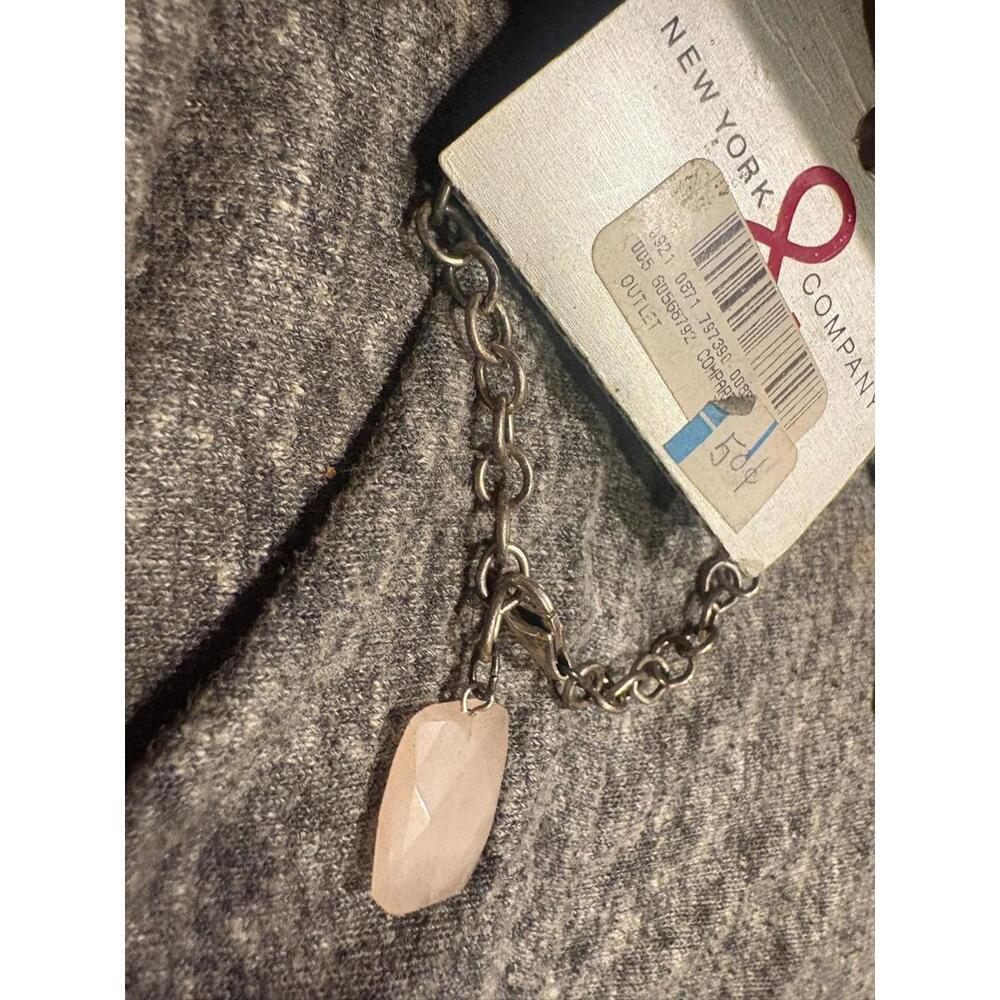 natural stone new york and company bracelet